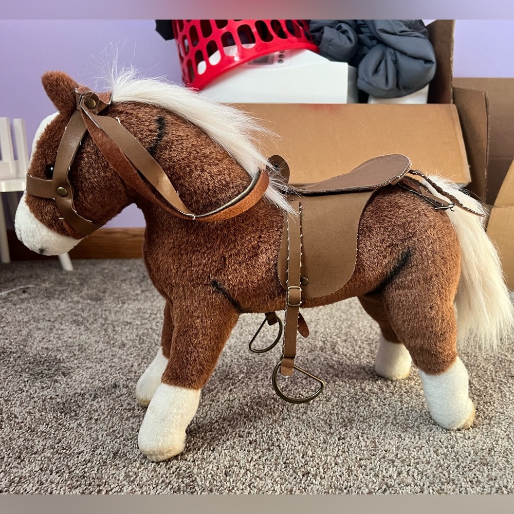 Pottery Barn kids horse perfect for American Girl Doll
